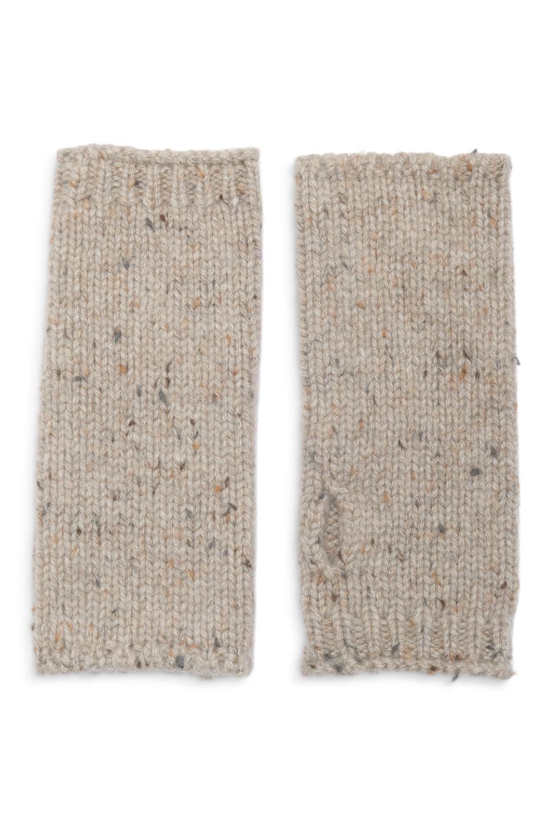 Tiree Cashmere Donegal Wrist Warmers, Main, color, ISLANDER DONEGAL