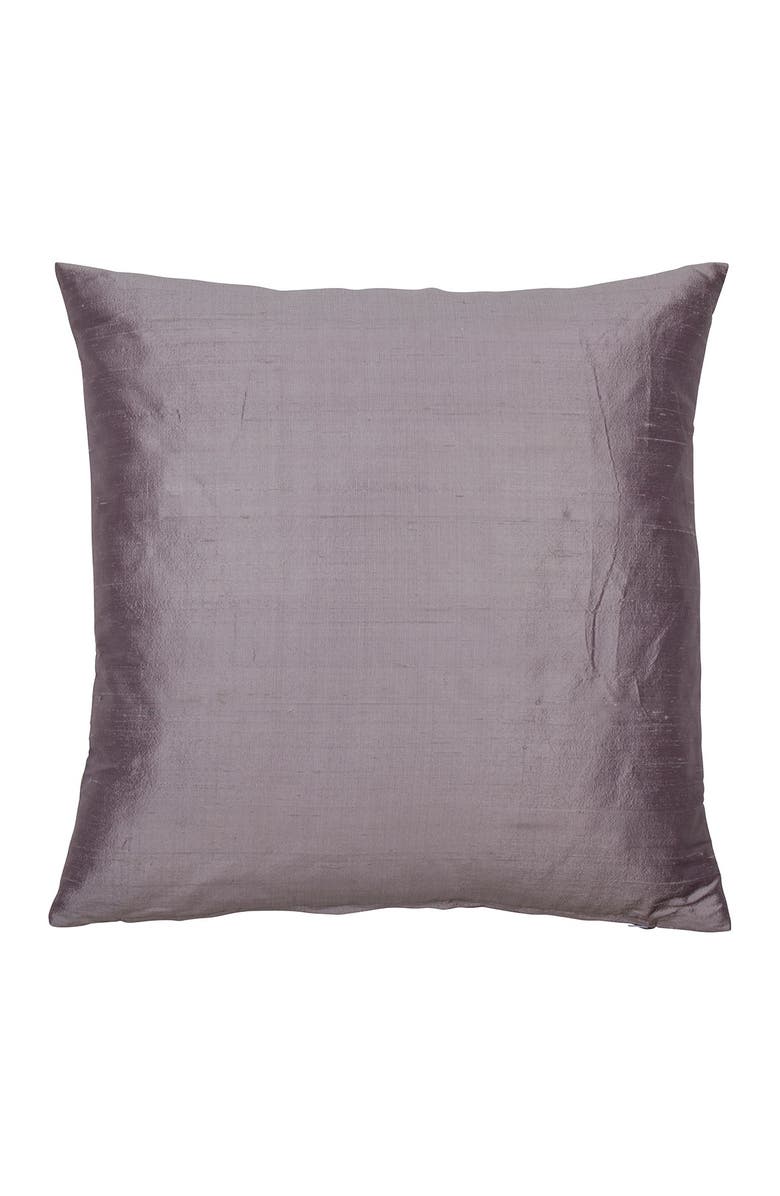 Eightmood Dusty Lilac Dupion Cushion - 20" x 20", Main, color, 