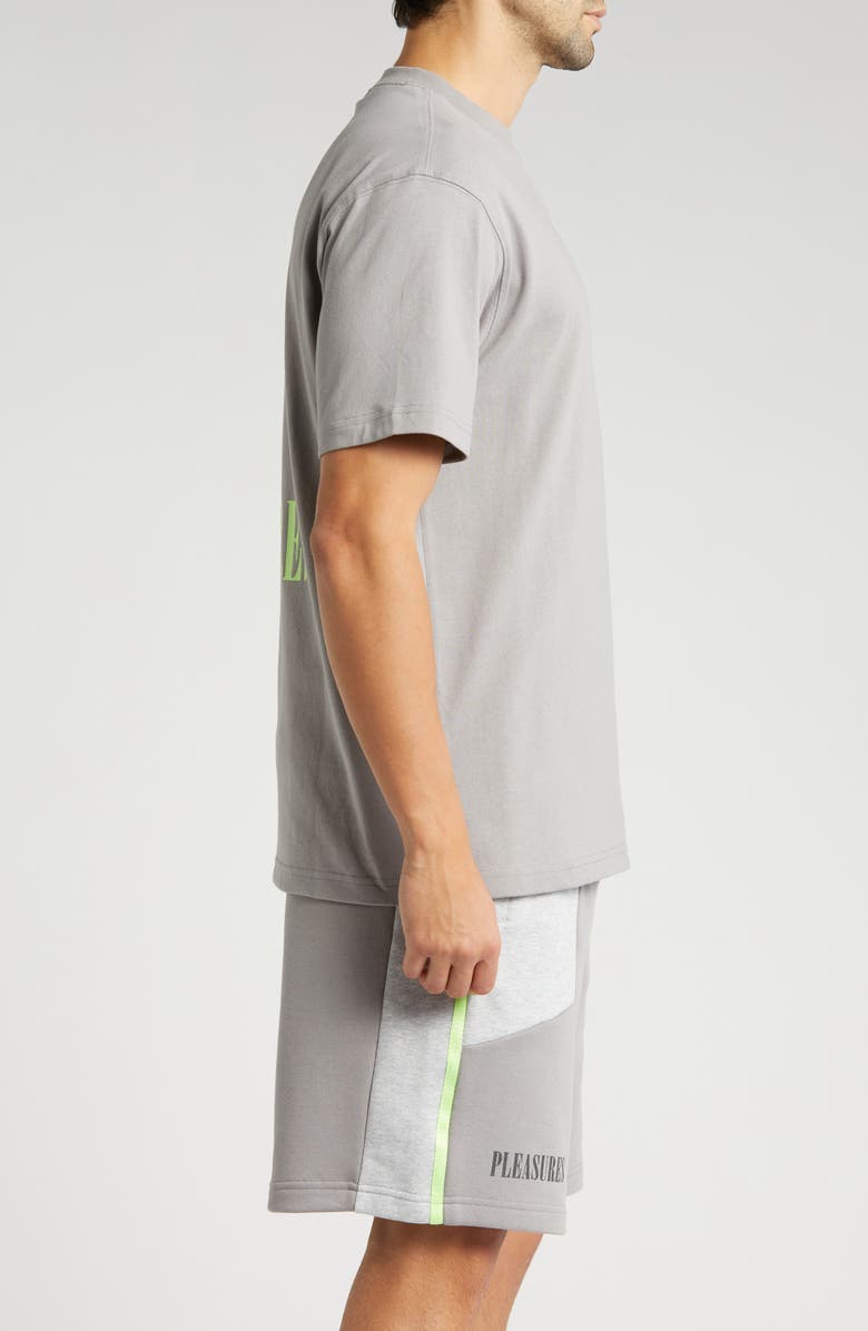 PUMA x PLEASURES Logo T-Shirt, Alternate, color, 