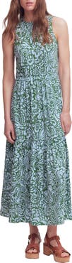 Boden Camalie Tiered Jersey Maxi Dress