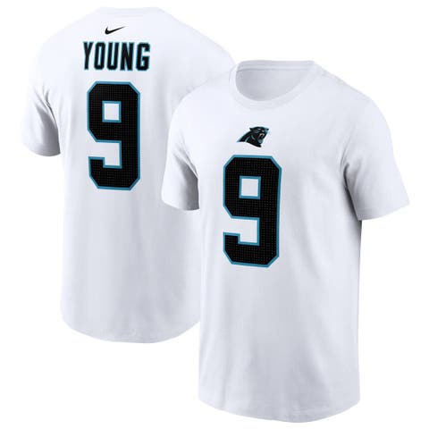 Men's Nike Bryce Young White Carolina Panthers 2023 NFL Draft First Round Pick Player Name & Number T-Shirt