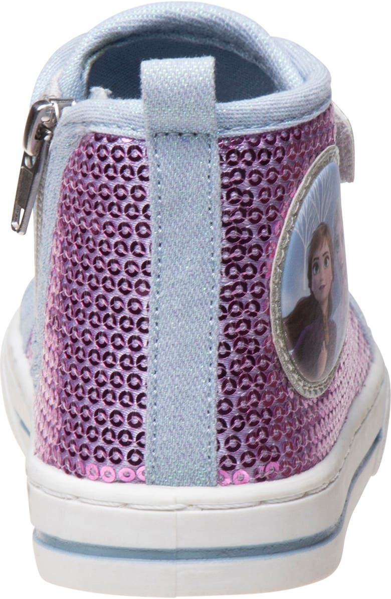 JOSMO Disney Frozen II Hi Top Sneaker, Alternate, color,