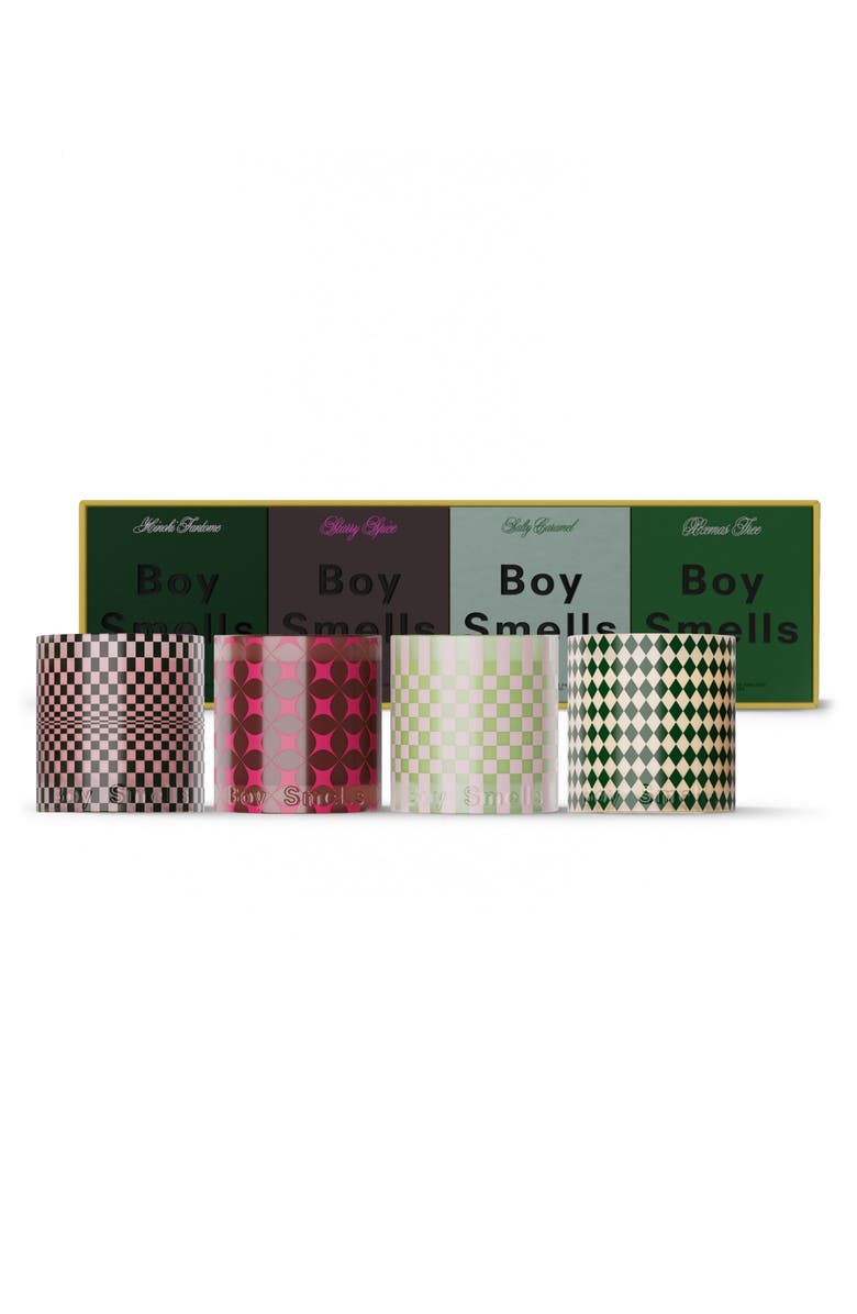 Boy Smells Holiday Votive 4-Piece Gift Set $120 Value, Alternate, color, 