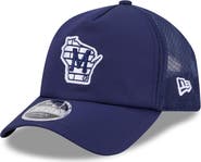 New Era Men's New Era Navy Milwaukee Brewers 2026 Batting Practice Alternate Apex 9FORTY Adjustable Hat