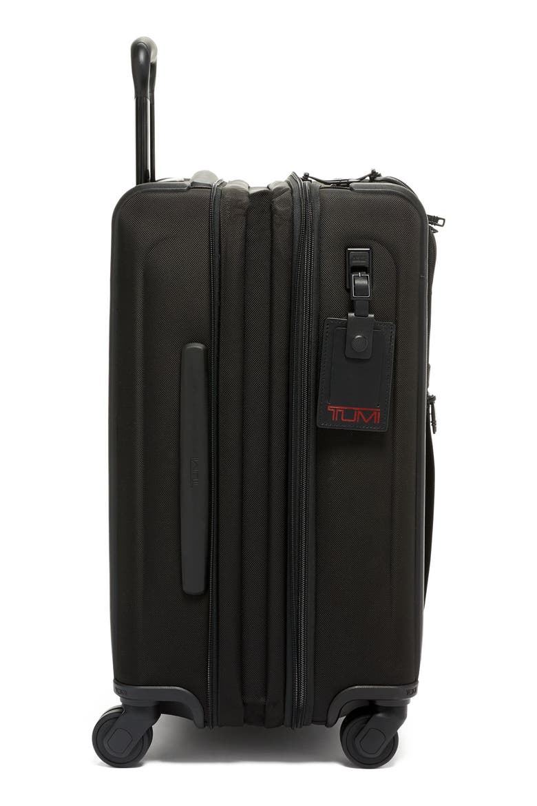 Alpha Dual Access Carry-On, Alternate, color, BLACK