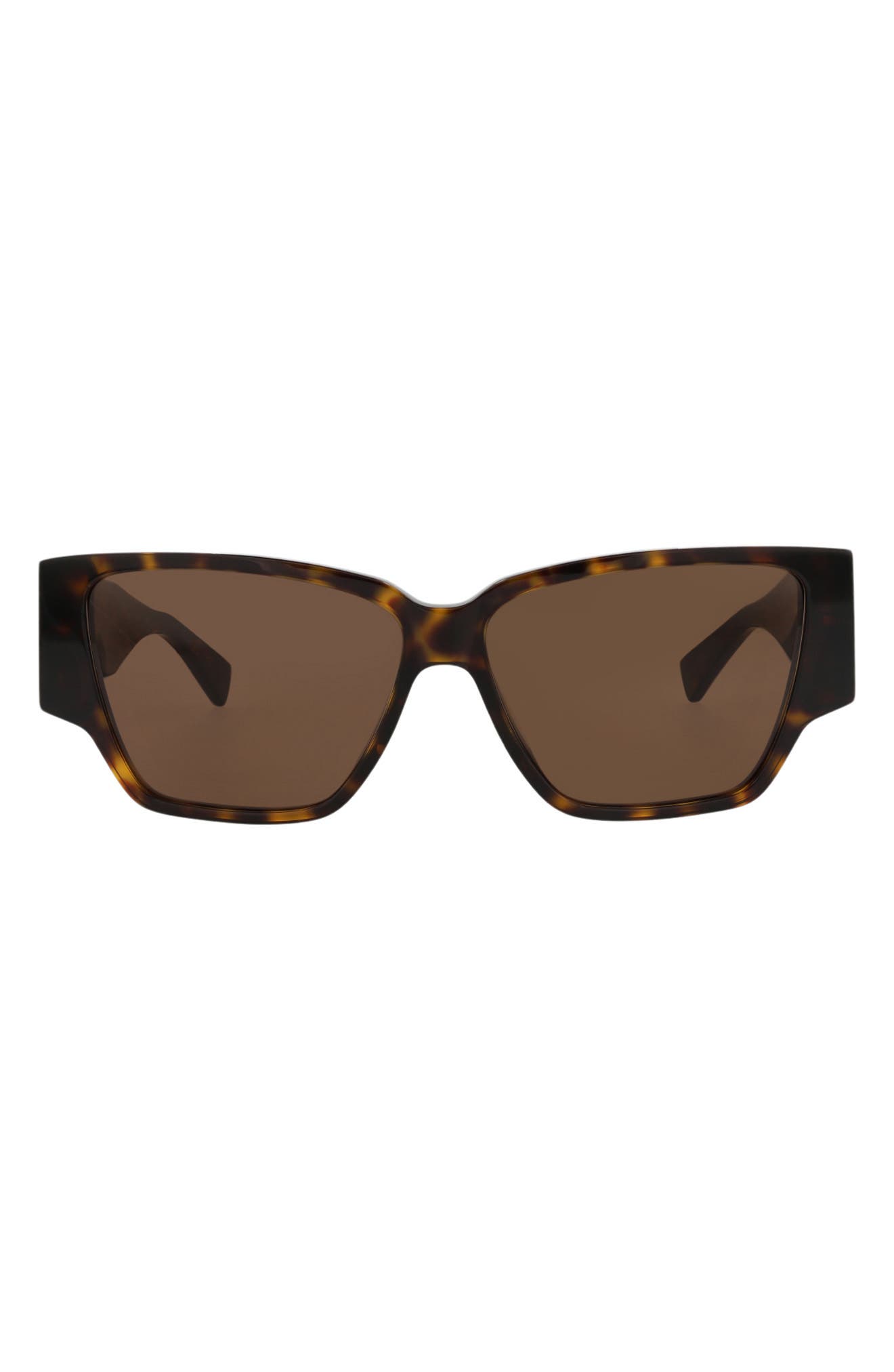 Bottega Veneta 57mm Square Sunglasses