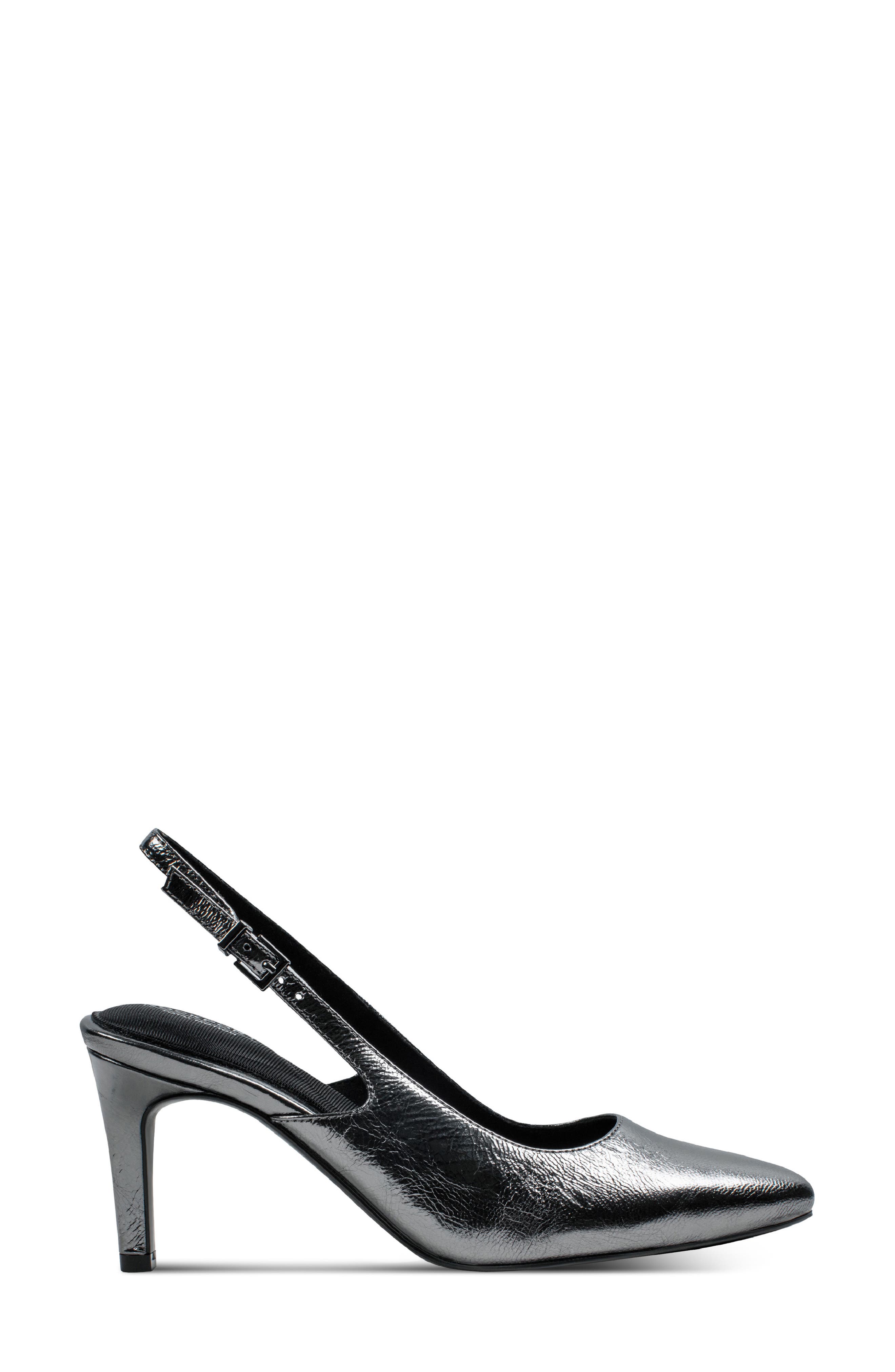 Rockport Jolie Slingback Pump, Alternate, color, Pewter