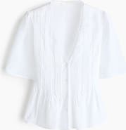 H&M Pintucked Blouse