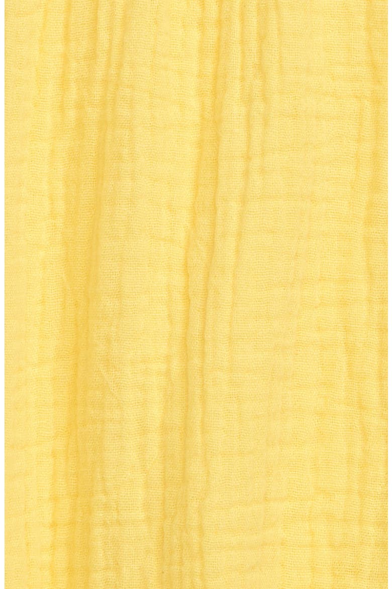 Petit Lem Sleeveless Gauze Bodysuit, Alternate, color, LIGHT YELLOW