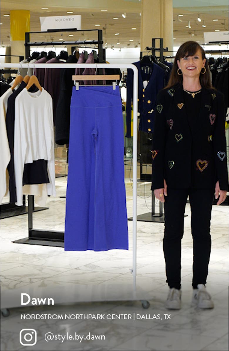 At Your Leisure Space Dye Bootcut Leggings, sales video thumbnail