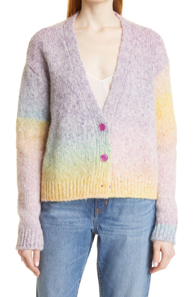 BOSS Fallona Alpaca & Wool Blend Cardigan, Main, color,