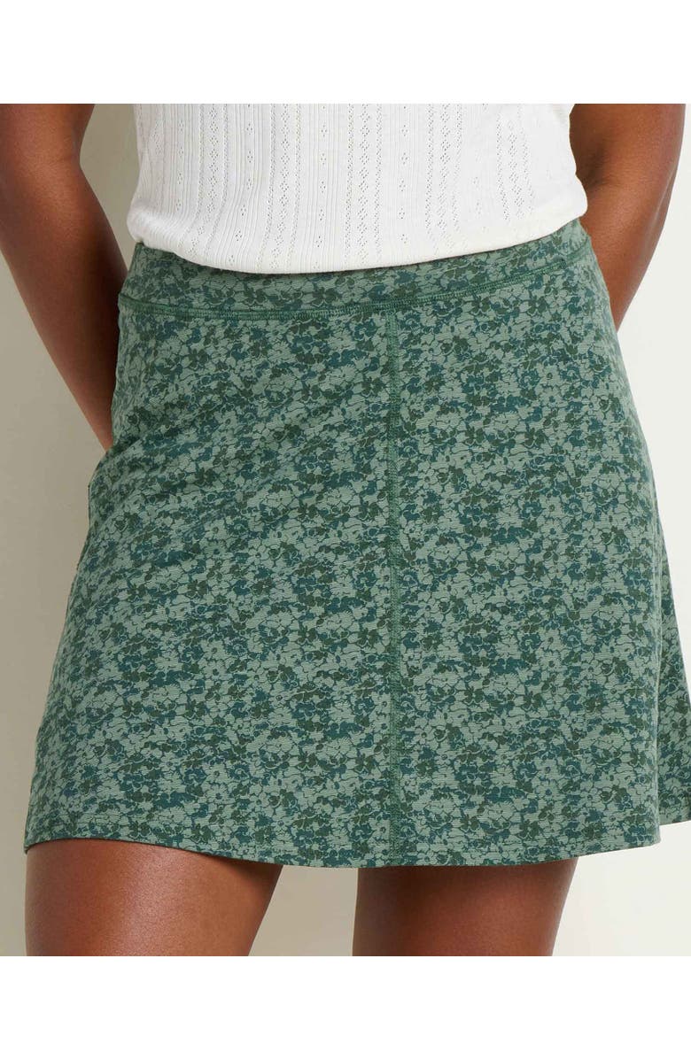 Toad & Co Seleena Skort, Alternate, color, Cilantro Print