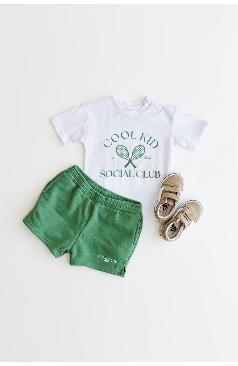 Charlie Lou Baby<sup
®</sup
Cool Kid Athleisure Shorts With Pockets, Alternate, color,