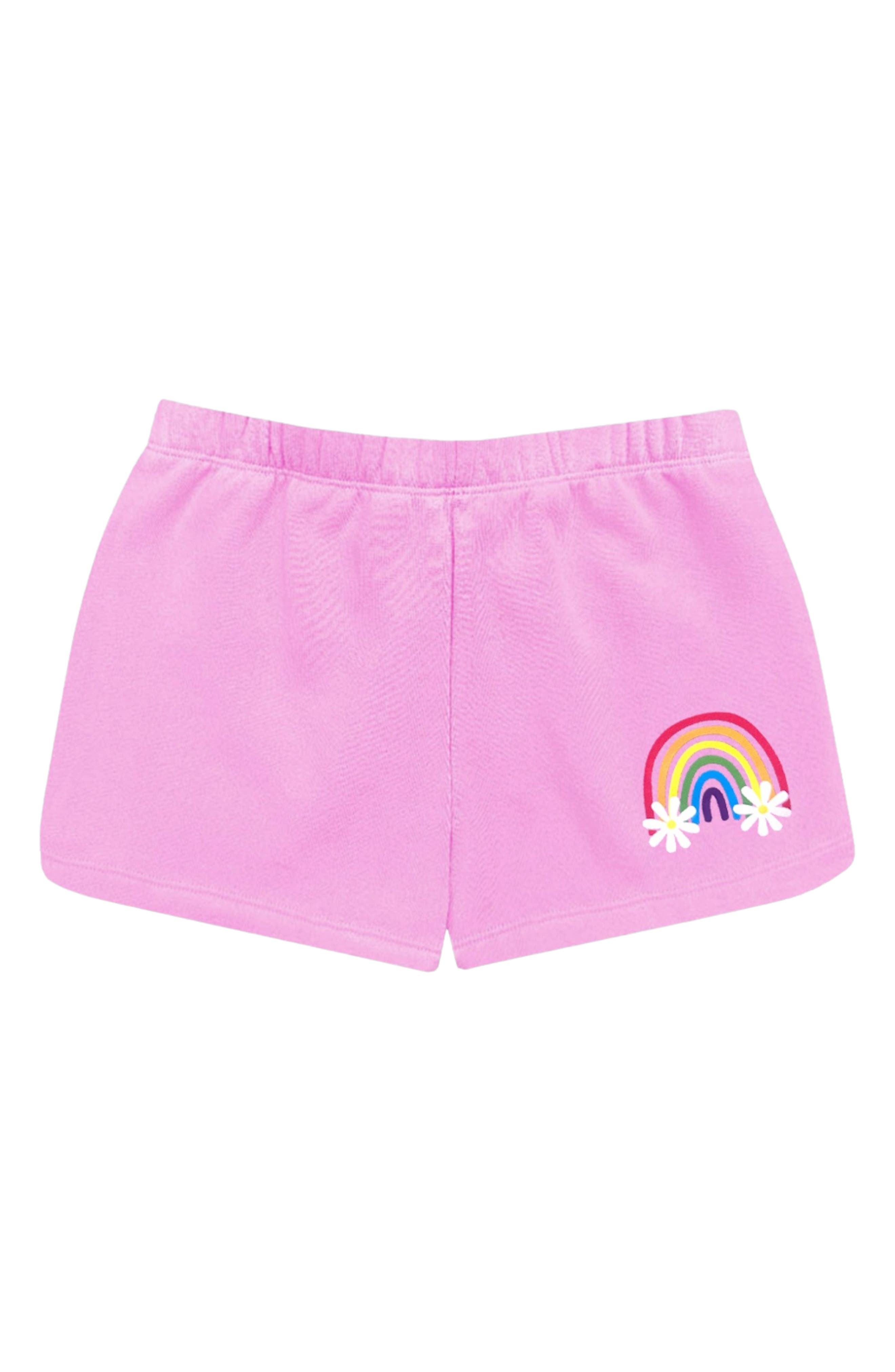 PixieLane Kids' Cloud Soft Dolphin Hem Shorts