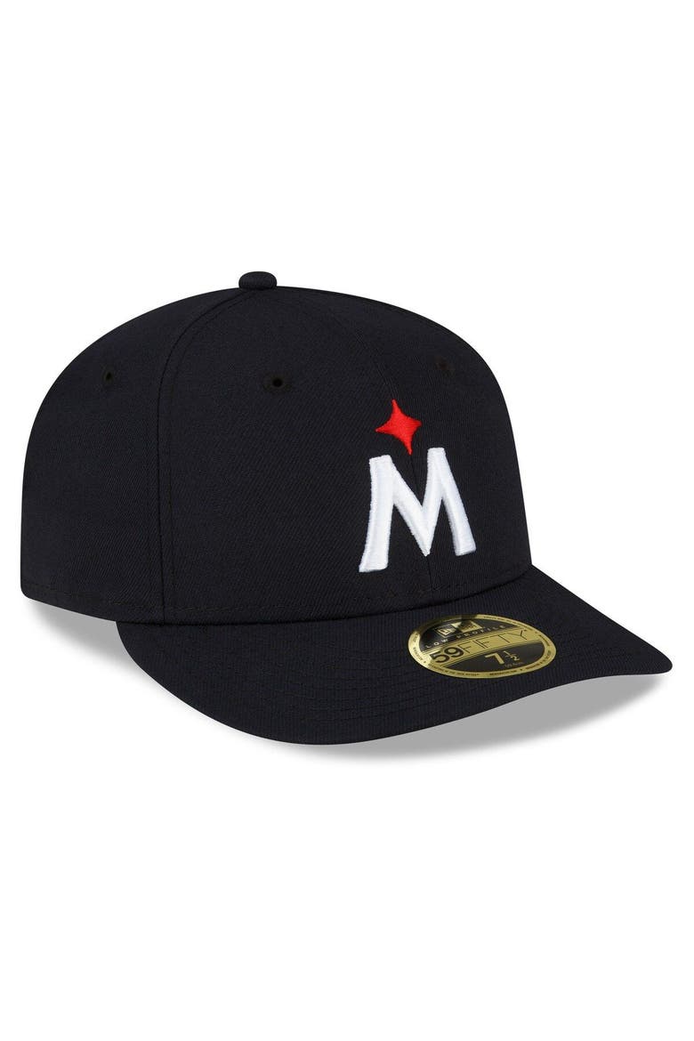 Men's New Era  Navy Minnesota Twins 2023 Authentic Collection Low Profile  Road 59FIFTY Fitted Hat, Alternate, color, Navy