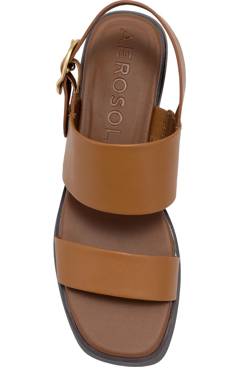 Aerosoles Dove Low Heeled Sandal - Wide Width Available, Alternate, color, Tan