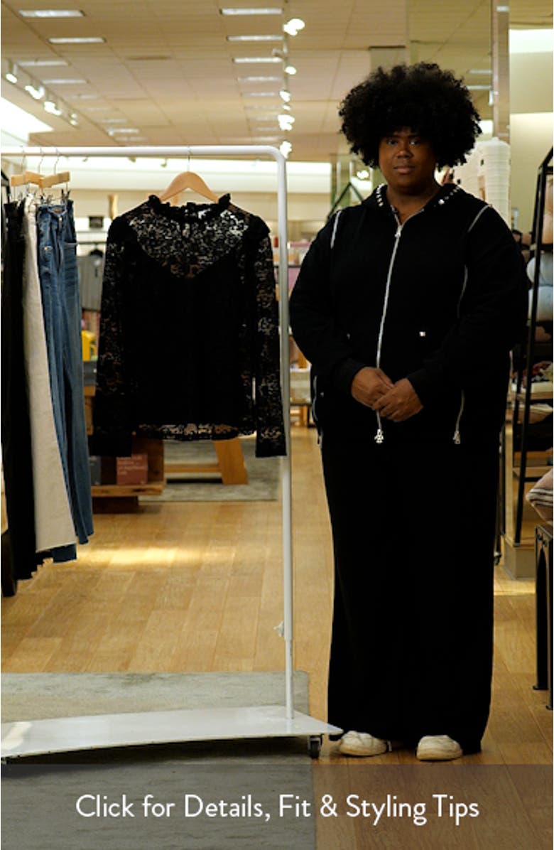 Lettie Lace Long Sleeve Top, sales video thumbnail