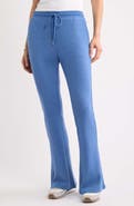 Caslon® Waffle Flare Leg Pants