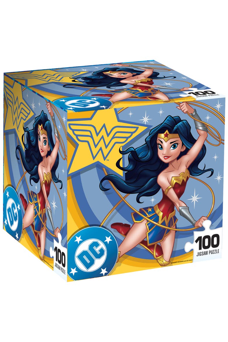 Wonder Woman 100 Piece Jigsaw Puzzle, Main, color, Multicolor