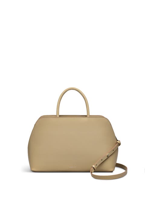 Liverpool Street Medium Ziptop Satchel Bag