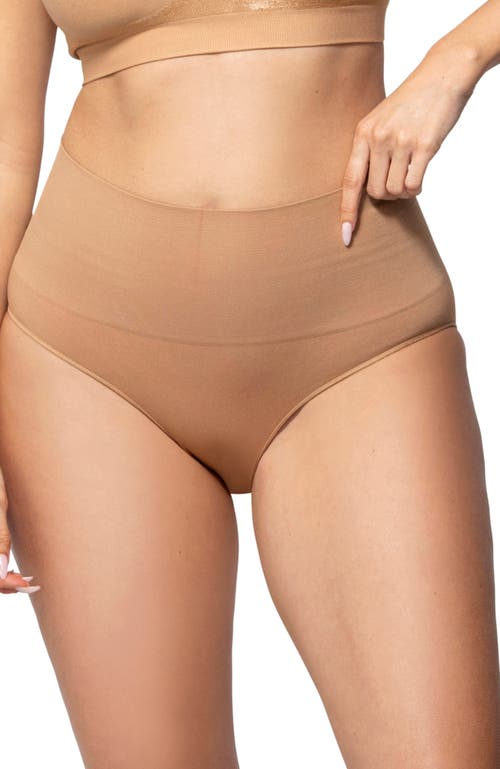 Underoutfit Smoothing At Waist Brief In Nude
