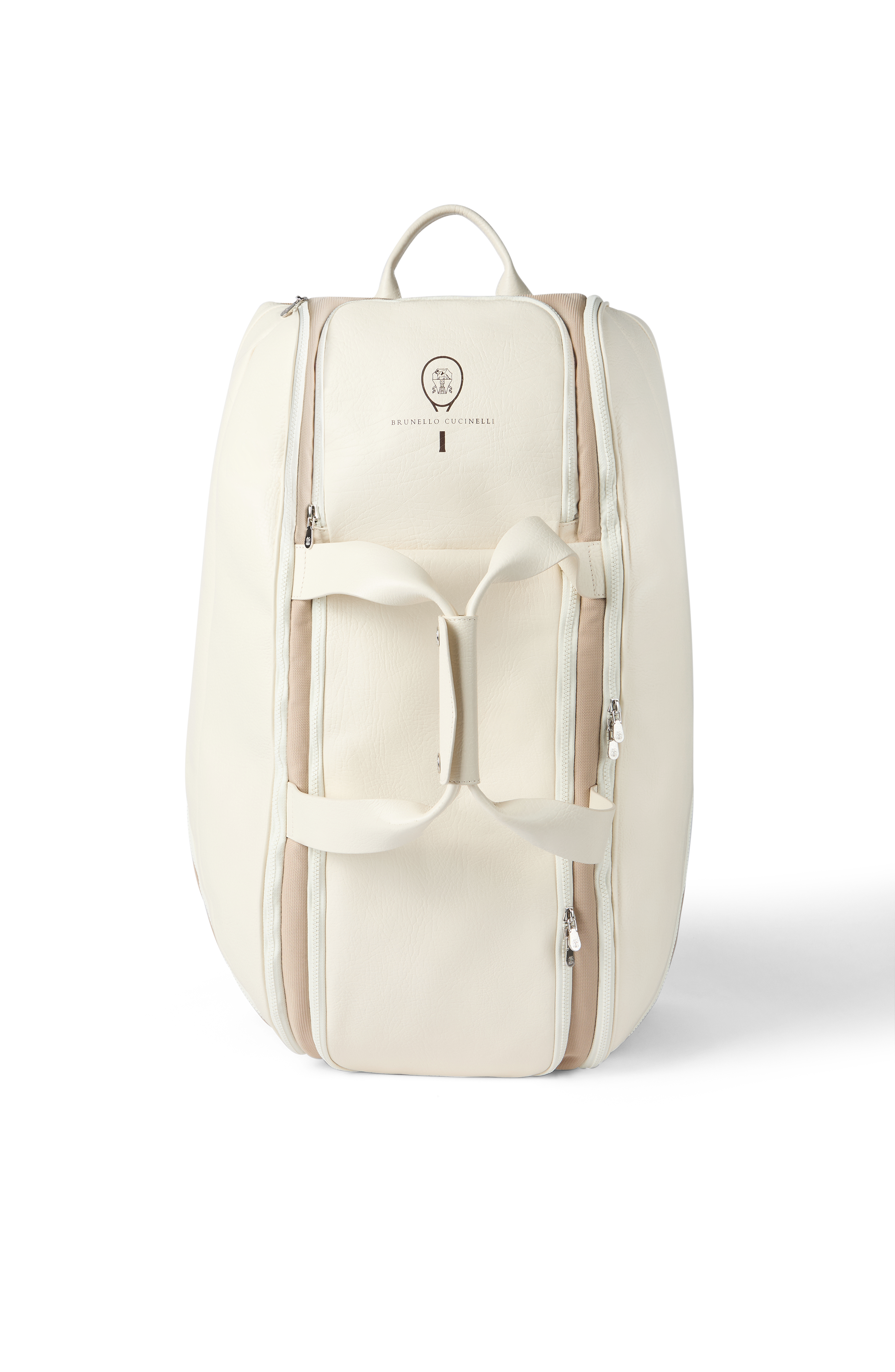 Brunello Cucinelli Tennis bag, Main, color, Chalk