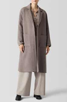 Eileen Fisher Wool Blazer Coat