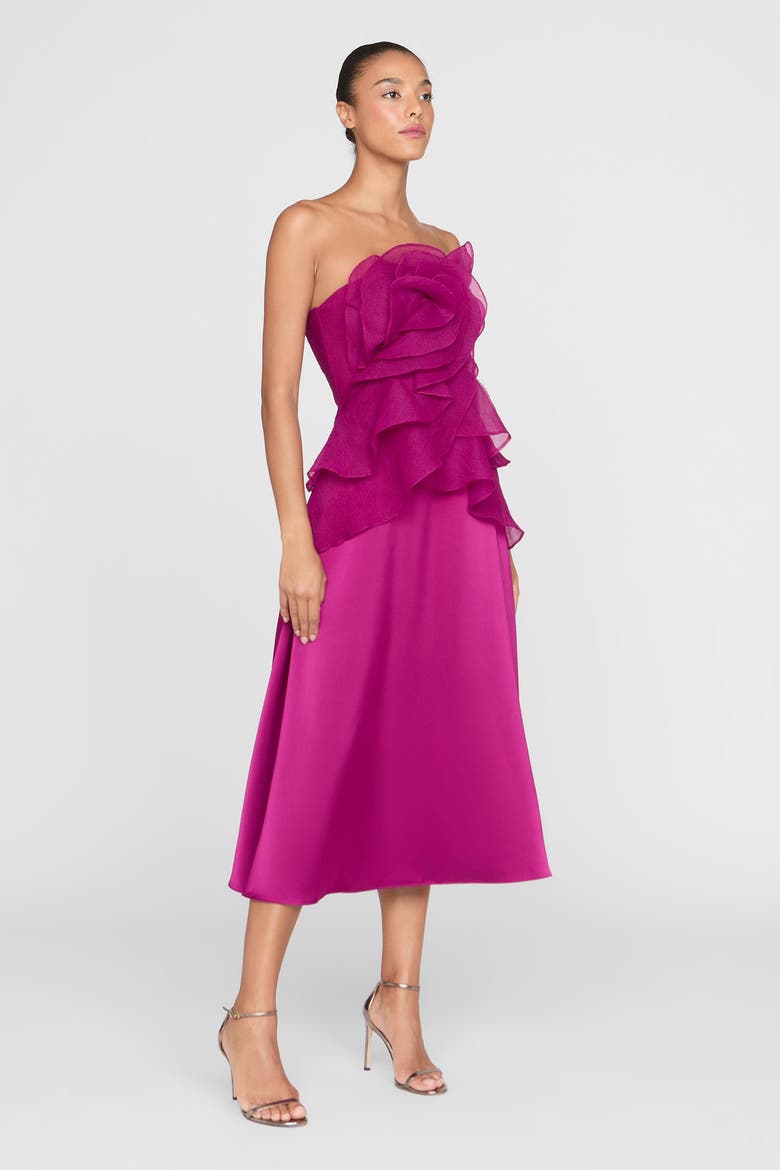 Victoria Draped Rose Cocktail, Alternate, color, Sangria