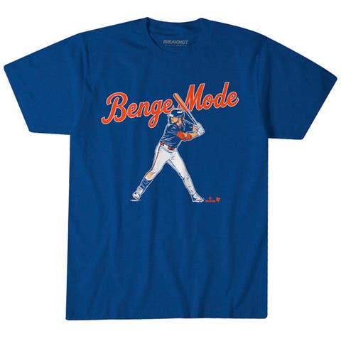 Unisex BreakingT Carson Benge Royal New York Mets T-Shirt