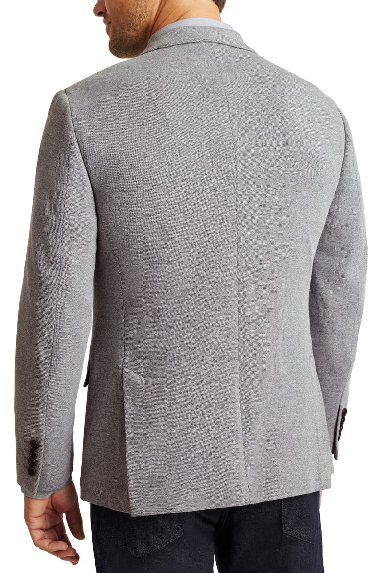 Heathered Cotton Piqué Sport Coat, Alternate, color, LIGHT GREY