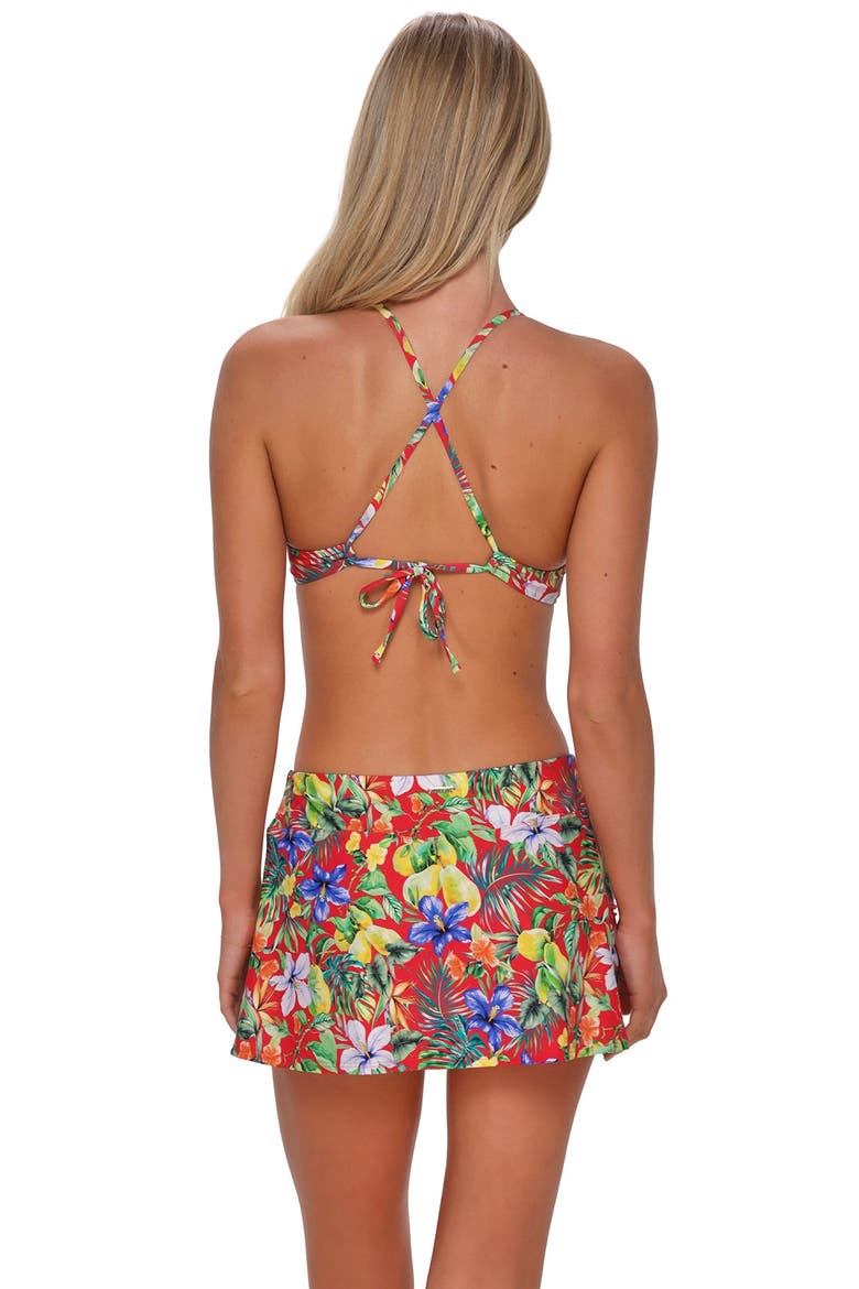 Sporty Swim Skirt Bottoms, Main, color, Surf'S Up