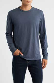 Treasure & Bond Long Sleeve Slub Cotton Crewneck T-Shirt