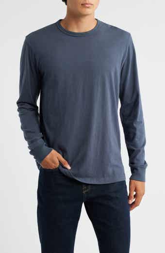 Treasure & Bond Long Sleeve Slub Cotton Crewneck T-Shirt
