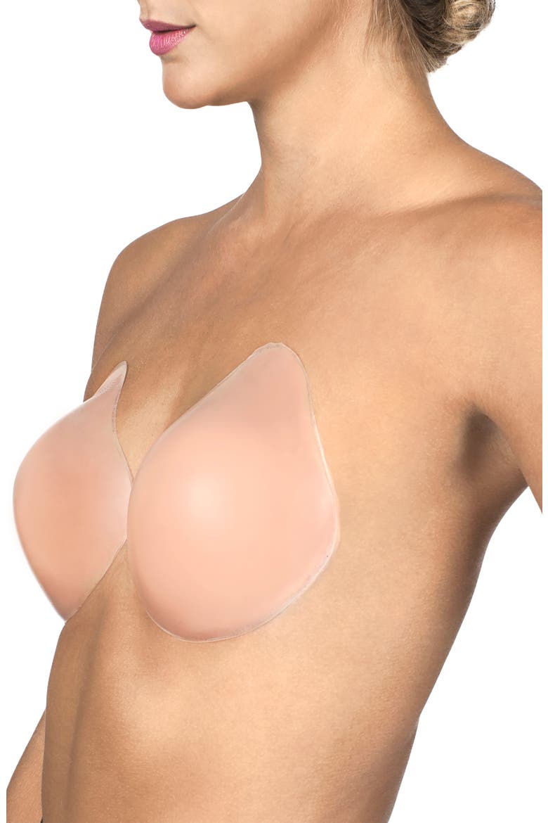 Lift It Up Adhesive Silicone Bra, Alternate, color, NUDE