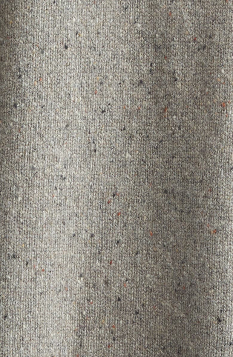 Johnstons of Elgin Relaxed Fit Belted Donegal Cashmere Cardigan, Alternate, color, Peregrine Donegal