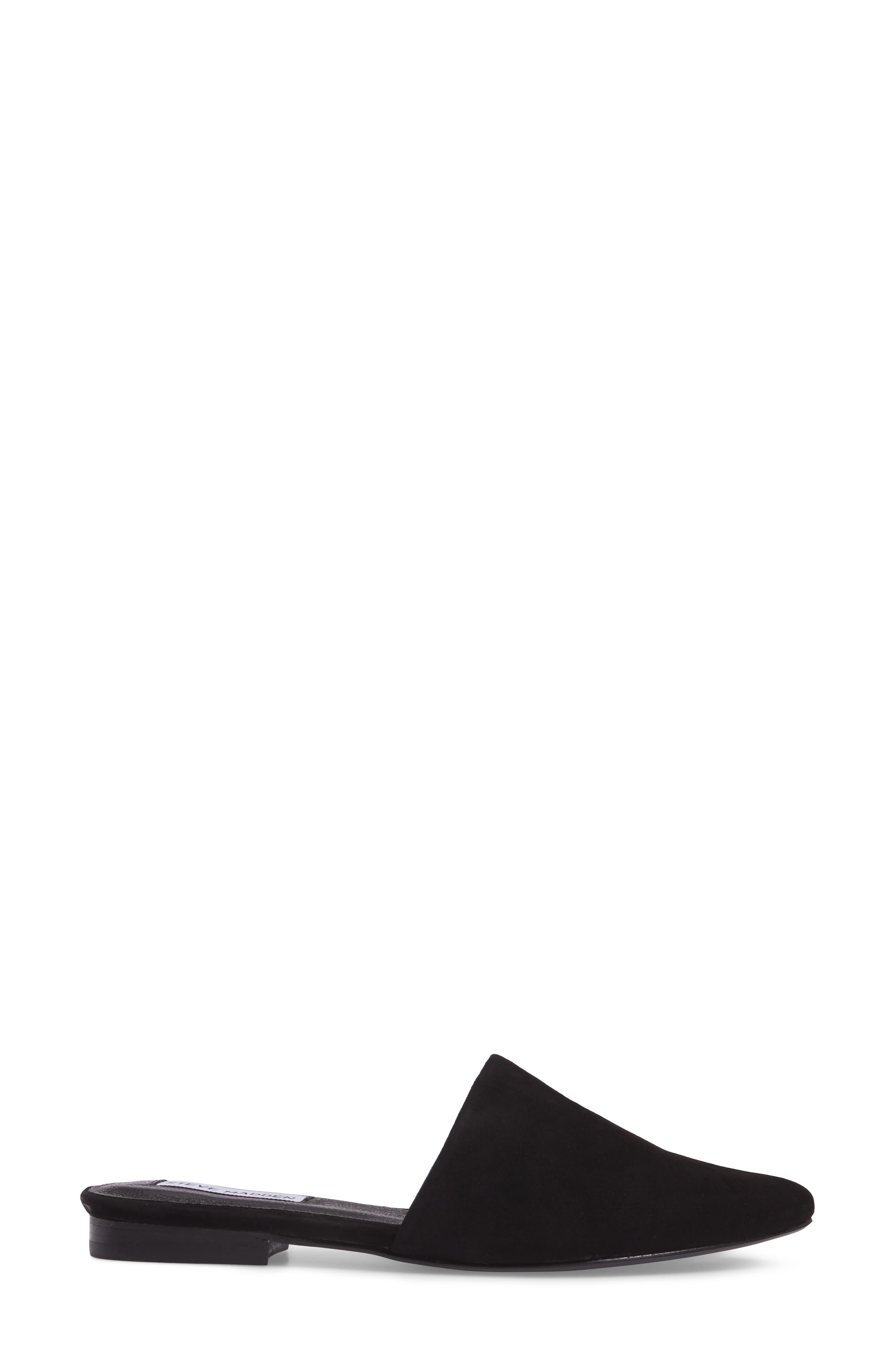 Trace Mule, Alternate, color, BLACK SUEDE