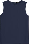 Theory Sleeveless Silk Blouse