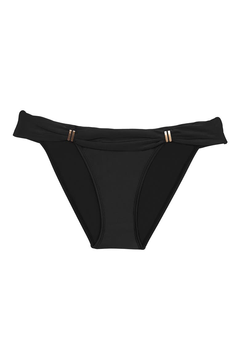 Bia Tube Bikini Bottoms, Alternate, color, BLACK