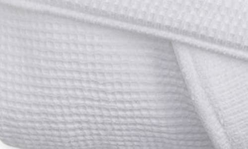 Cozy Earth Waffle Terry Robe In White