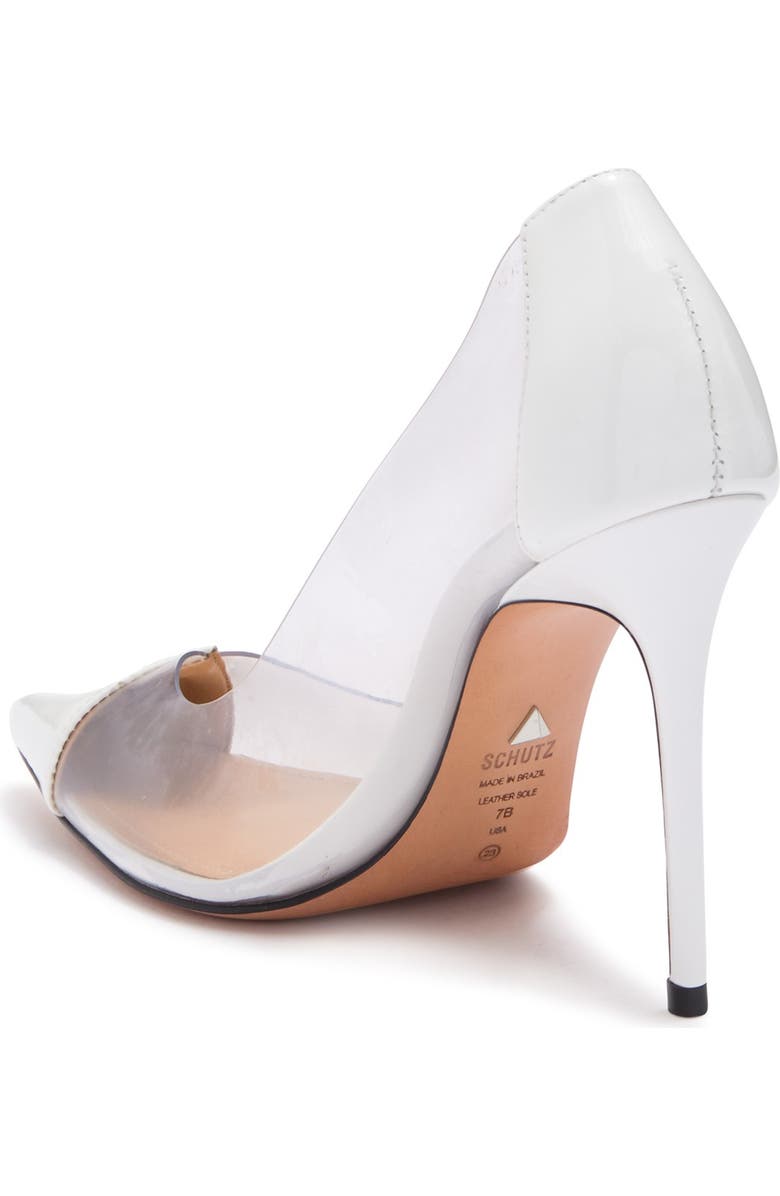 Schutz Cendi Leather Stiletto Pump, Alternate, color,