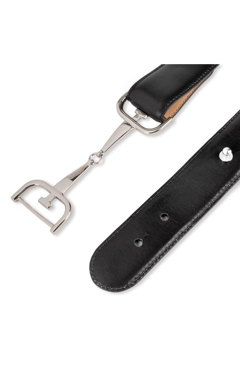 Sam Edelman Horsebit Buckle Leather Belt, Alternate, color, 