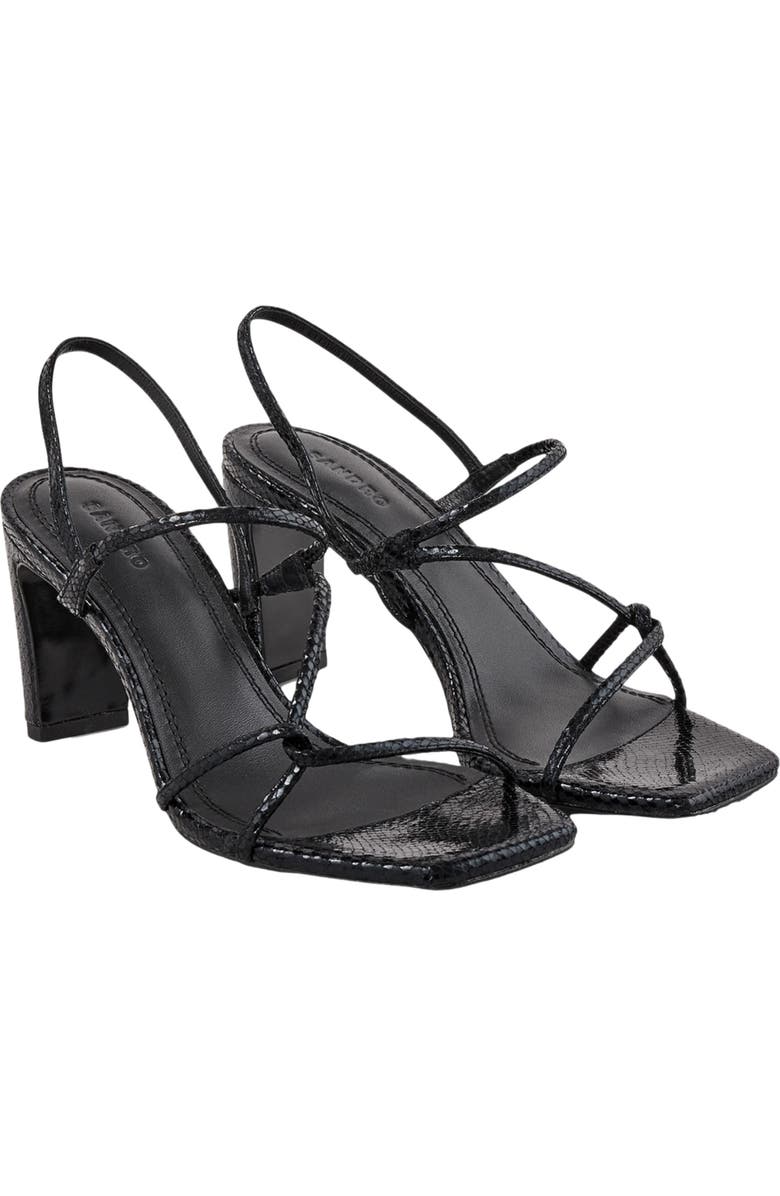 SANDRO Sandals with narrow straps, Alternate, color, Black