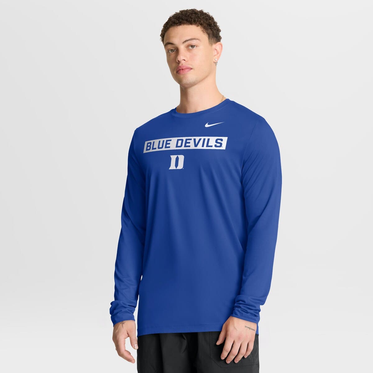 royal blue nike long sleeve shirt