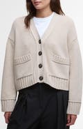 Barbour Faye Cotton & Wool Blend Cardigan
