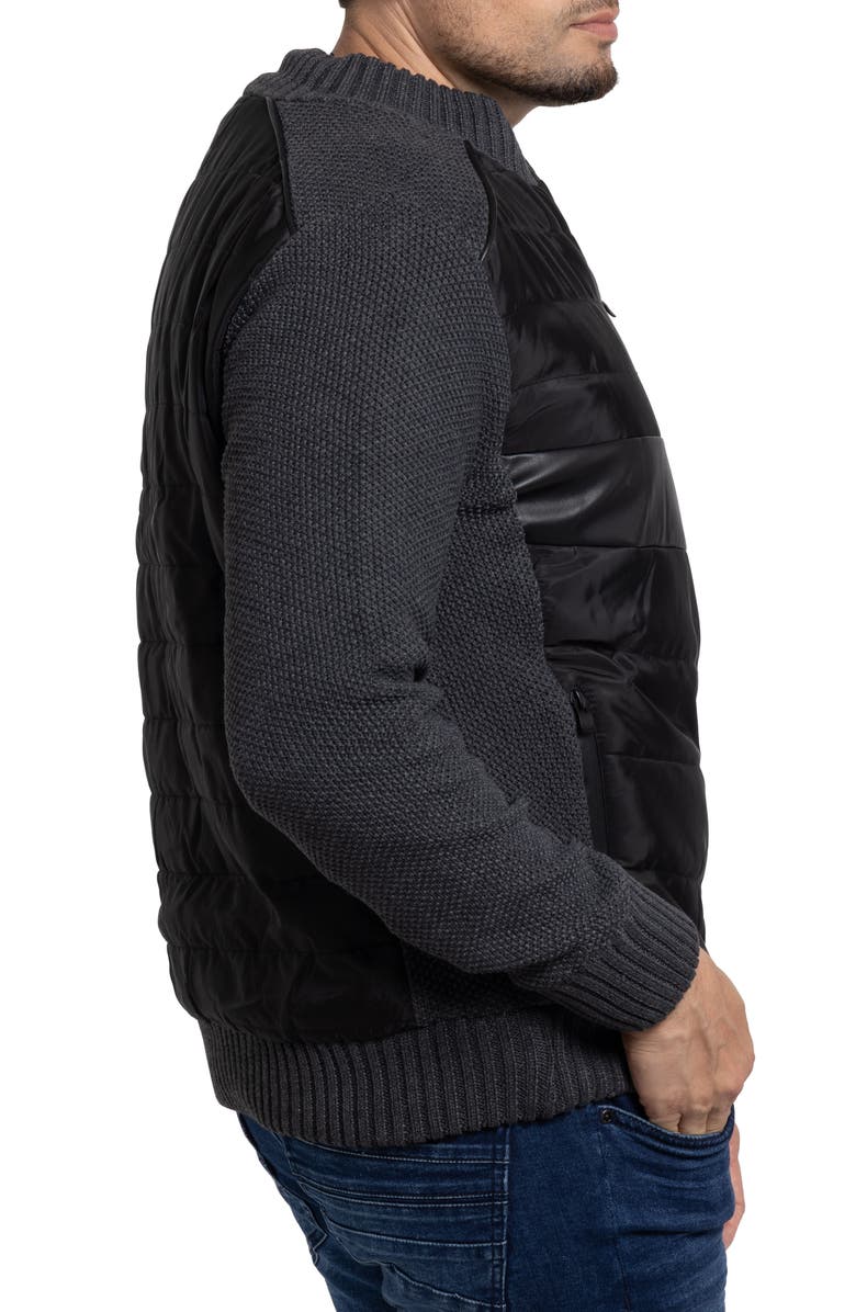 XRAY X-RAY Lightly Insulated Full Zip Jacket, Alternate, color, Black/ Charcoal