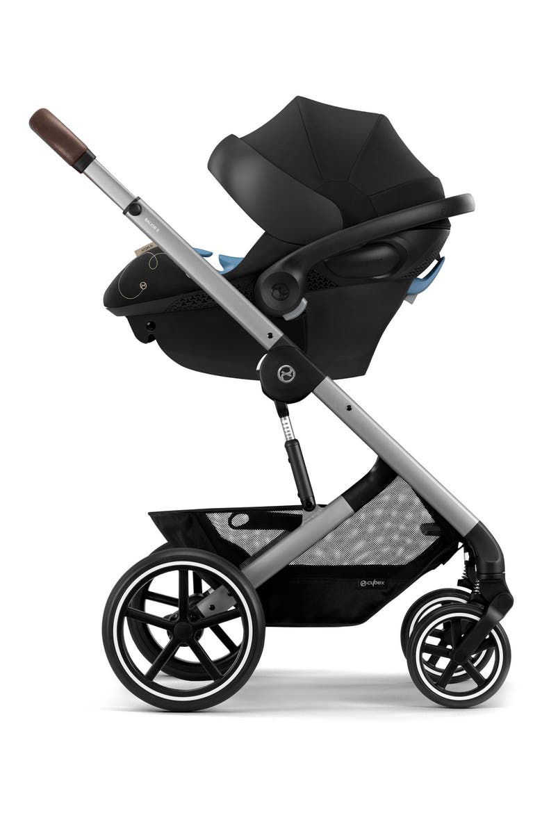 Balios S Lux Stroller + Aton G Infant Car Seat Travel System, Alternate, color, MOON BLACK