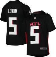 Nike Youth Nike Drake London Black Atlanta Falcons Game Jersey