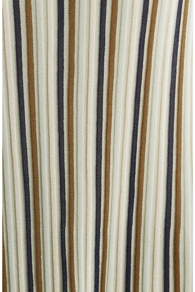 Victoria Stripe Rib Shift Dress, Alternate, color, BLUE MULTI