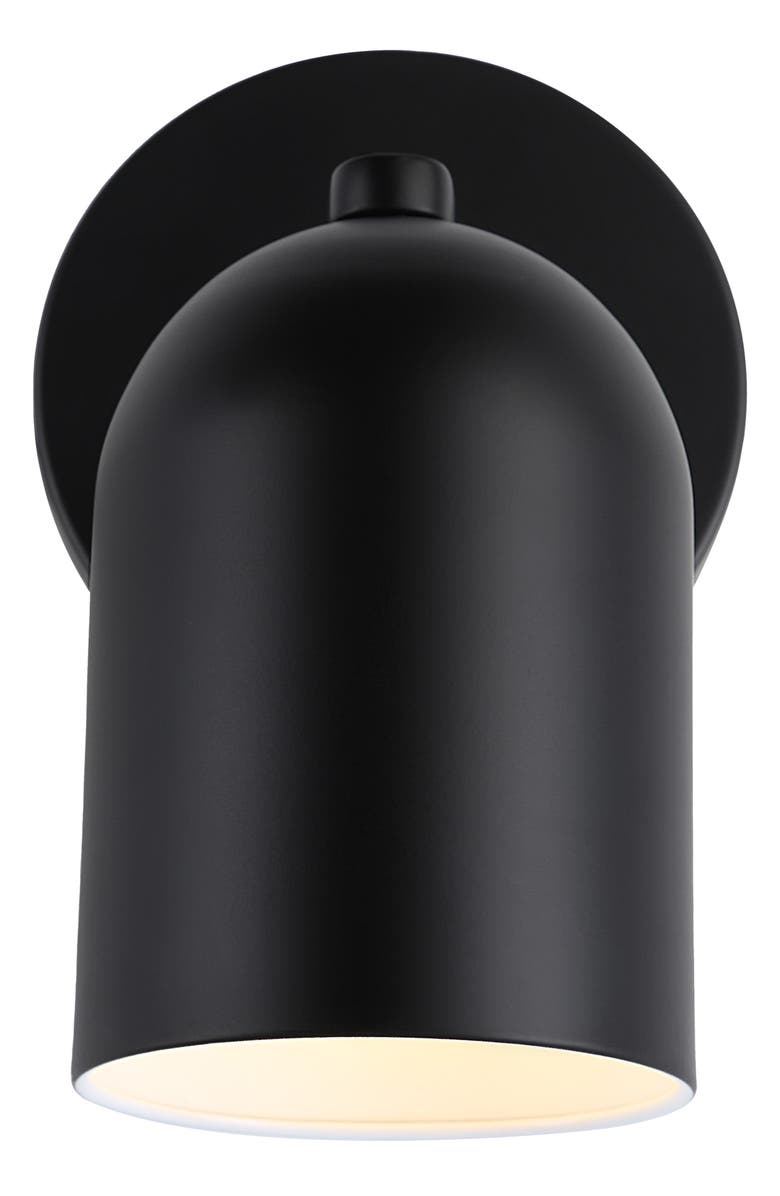 Renwil Valonia Metal Wall Sconce, Alternate, color, Black