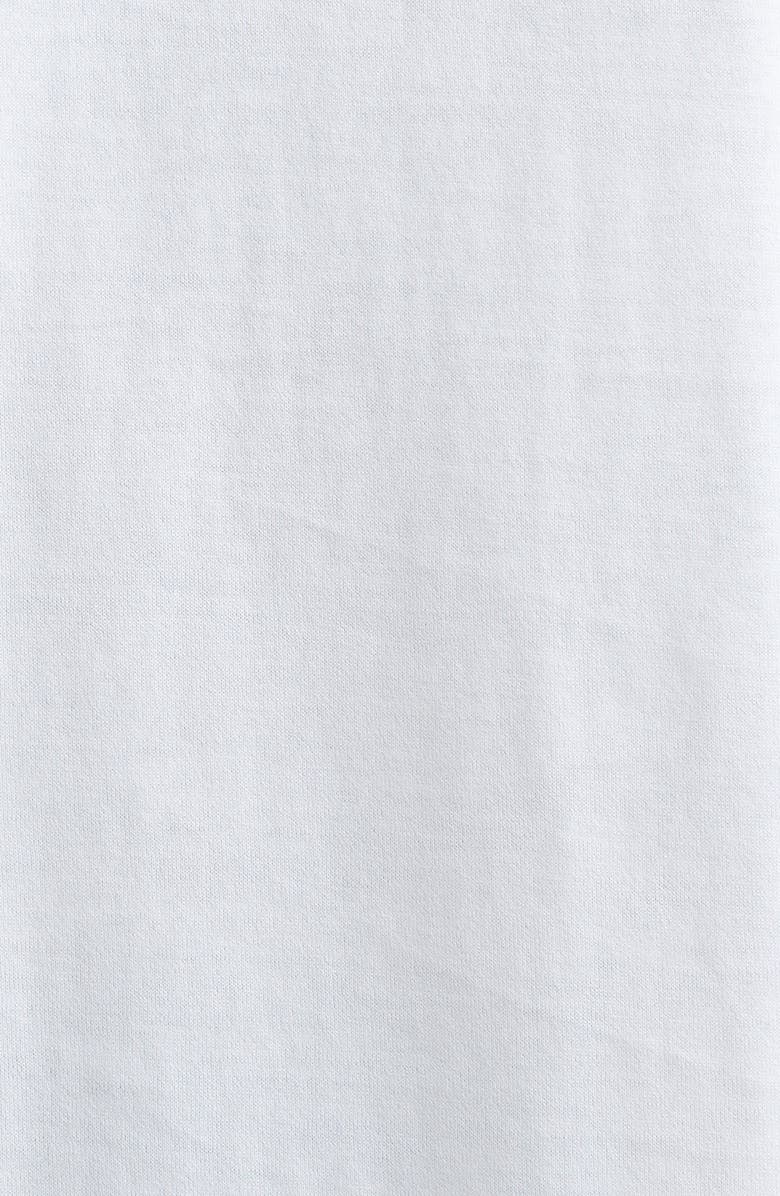 Acne Studios Nash Face Patch T-Shirt, Alternate, color, Optic White